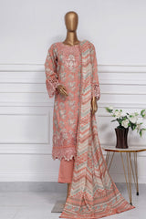 Raya By Sada Bahar Stitched 3 Piece Festive Emb Lawn Collection-CW-D-4054-Pink