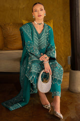 Zinnia By Faiza Saqlain Unstitched 3 Piece Luxury Lawn Collection-Calla