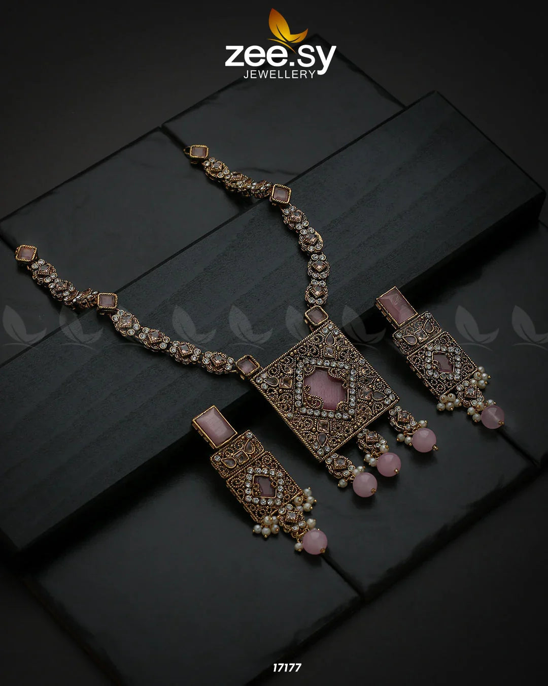 Captivating Crystals Necklace - Zeesy Jewellery