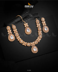 Cassin's Necklace Set Champagne - Zeesy Jewellery