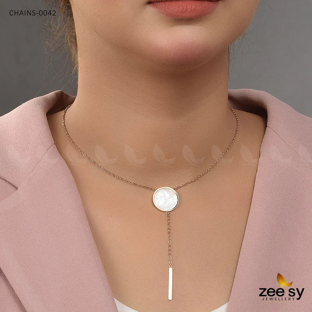 Chains-0042 Golden White - Zeesy Jewellery