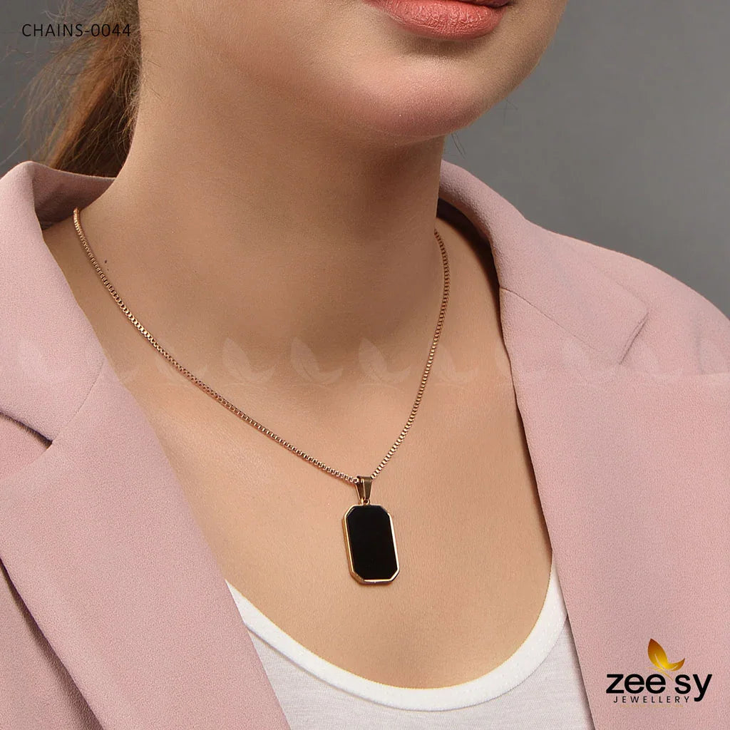 Chains-0044 Golden Black - Zeesy Jewellery