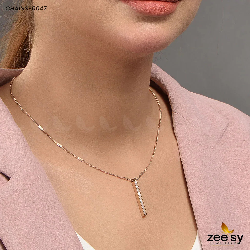 Chains-0047 Golden White - Zeesy Jewellery