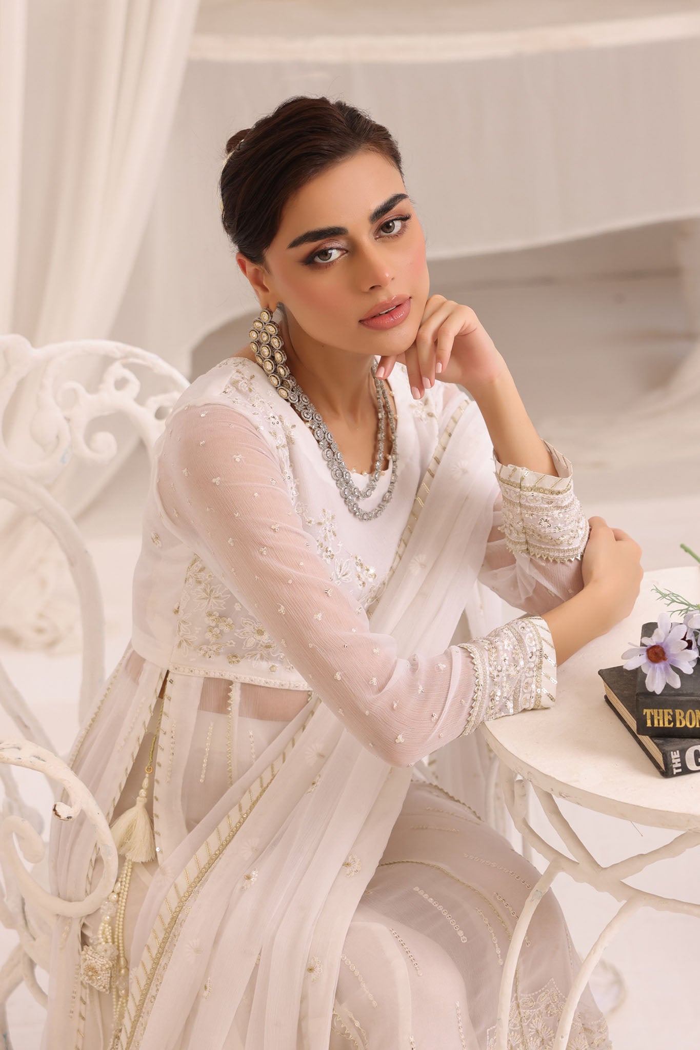 Afsana By Sheen Unstititched 3 Piece Formals Collection'2024-SL-08-Chandni