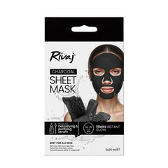 Rivaj-Charcoal Sheet Mask