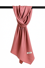 Zauk Scarf Collection'2025-Tea Pink Scarf