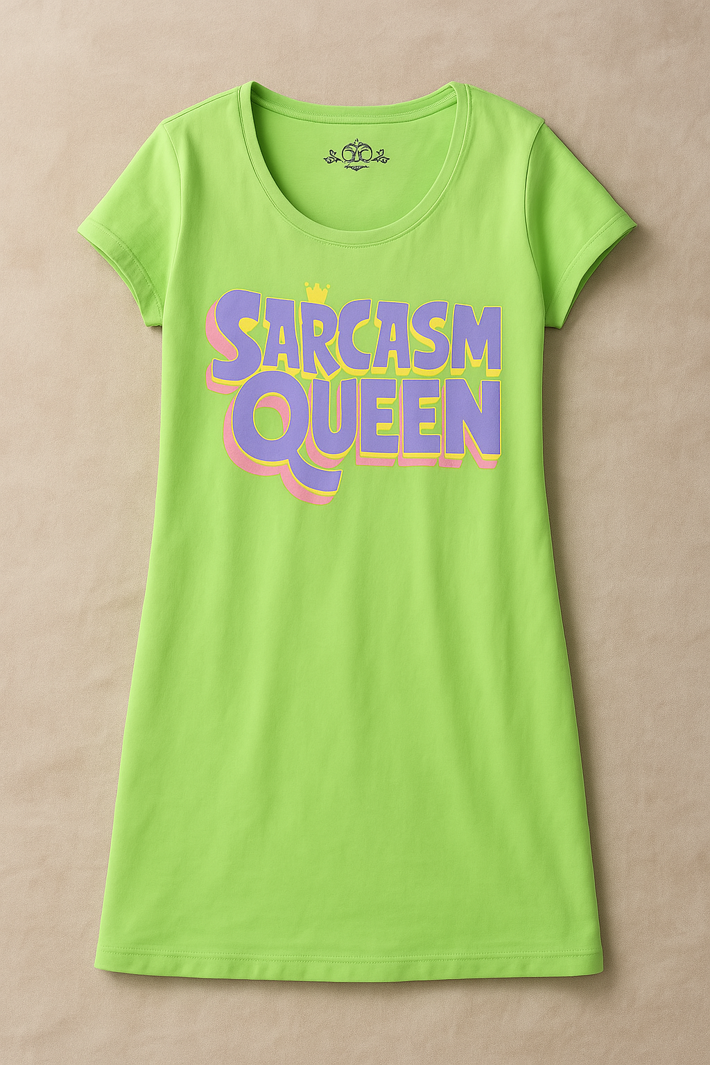 12 AM By Khawar Latif Sarcasm Queen - Long shirt