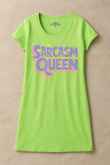 12 AM By Khawar Latif Sarcasm Queen - Long shirt