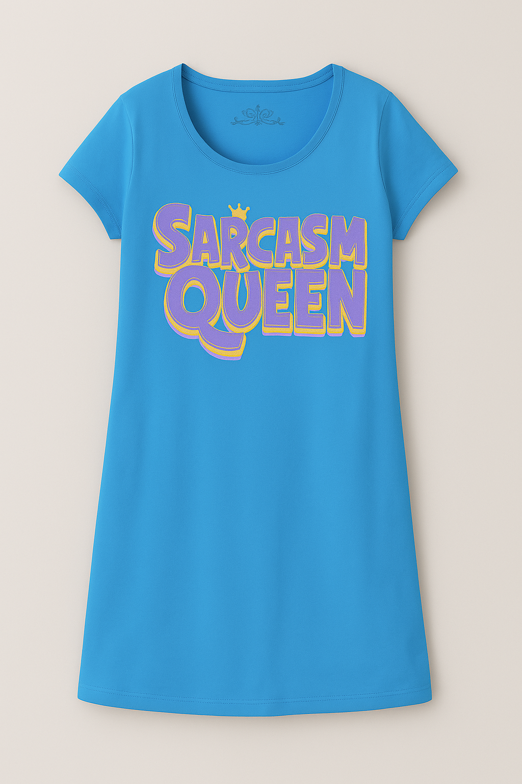12 AM By Khawar Latif Sarcasm Queen - Long shirt