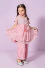 Shop chiffon embroidered 3 pc suits for kids in a festive collection