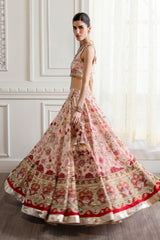 A Beautiful Chaos By Crimson X Saira Shakira Unstitched 3 Piece Wedding Collection'2024-06-Crystal Chinoiserie