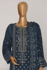 Afsanay By Sada Bahar Stitched 3 Piece Luxury Chiffon Vol-07 Limited Edition Collection'2024-CR-7-Royal Blue