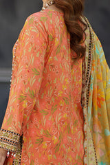 Cutwork Bliss By Al Zohaib Unstitched 3 Piece Lawn Vol-02 Collection'2024-D-01