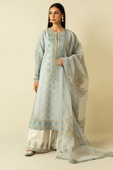 Zara Shahjahan Unstitched 3 Piece Lawn Vol-02 Collection'2023-ZEL-01