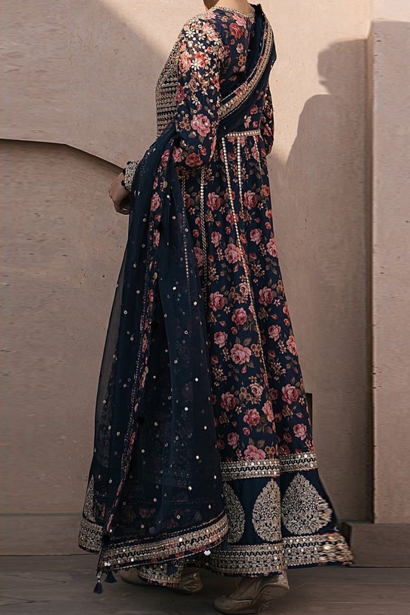 Shahkaar by Jazmin Unstitched 3 Piece Luxury Eid Festive Lawn Collection'2024-SLD-01