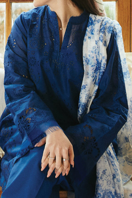 Coco By Zara Shah Jahan Unstitched 3 Piece Emb Lawn Vol-02 Collection'2024-D-02-A-Mysa