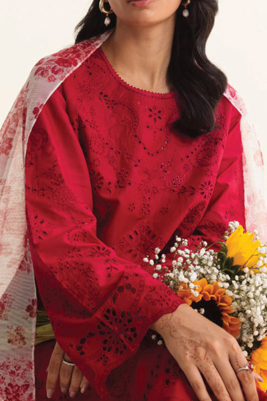 Coco By Zara Shah Jahan Unstitched 3 Piece Emb Lawn Vol-02 Collection'2024-D-02-B-Mysa