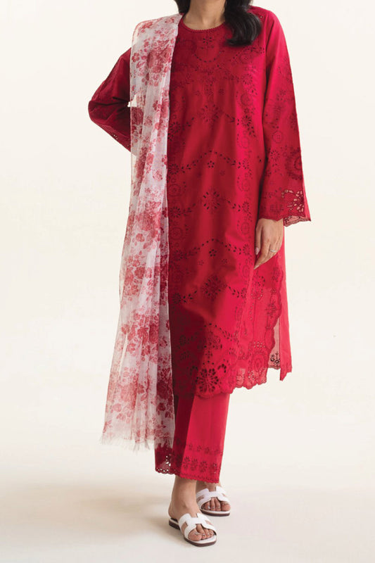 Coco By Zara Shah Jahan Unstitched 3 Piece Emb Lawn Vol-02 Collection'2024-D-02-B-Mysa