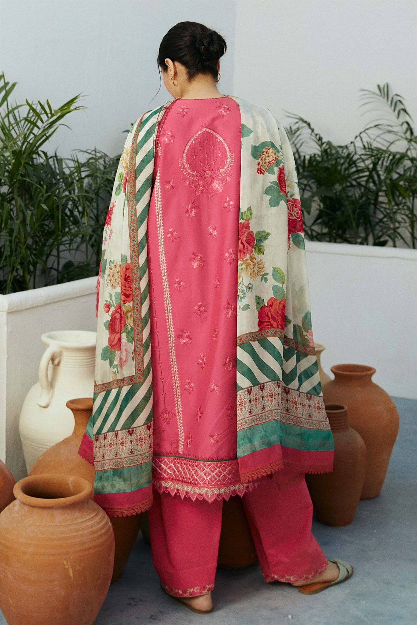 Coco By Zara Shah Jahan Unstitched 3 Piece Eid Edit Emb Lawn Collection'2024-D-02-Gul