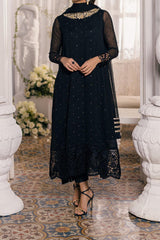 Eid Drop 1 By Azure Unstitched 3 Piece Ensembles Chiffon Collection'2024-D-02-Midnight Glow