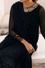 Eid Drop 1 By Azure Unstitched 3 Piece Ensembles Chiffon Collection'2024-D-02-Midnight Glow