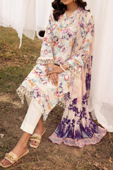 Mahee's by Riaz Arts 3 Piece Unstitched Chikankari Lawn Collection'2024-MC-02