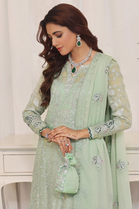 Inaya By Soghat Unstitched 3 Piece Luxury Chiffon Collection'2024-D-02