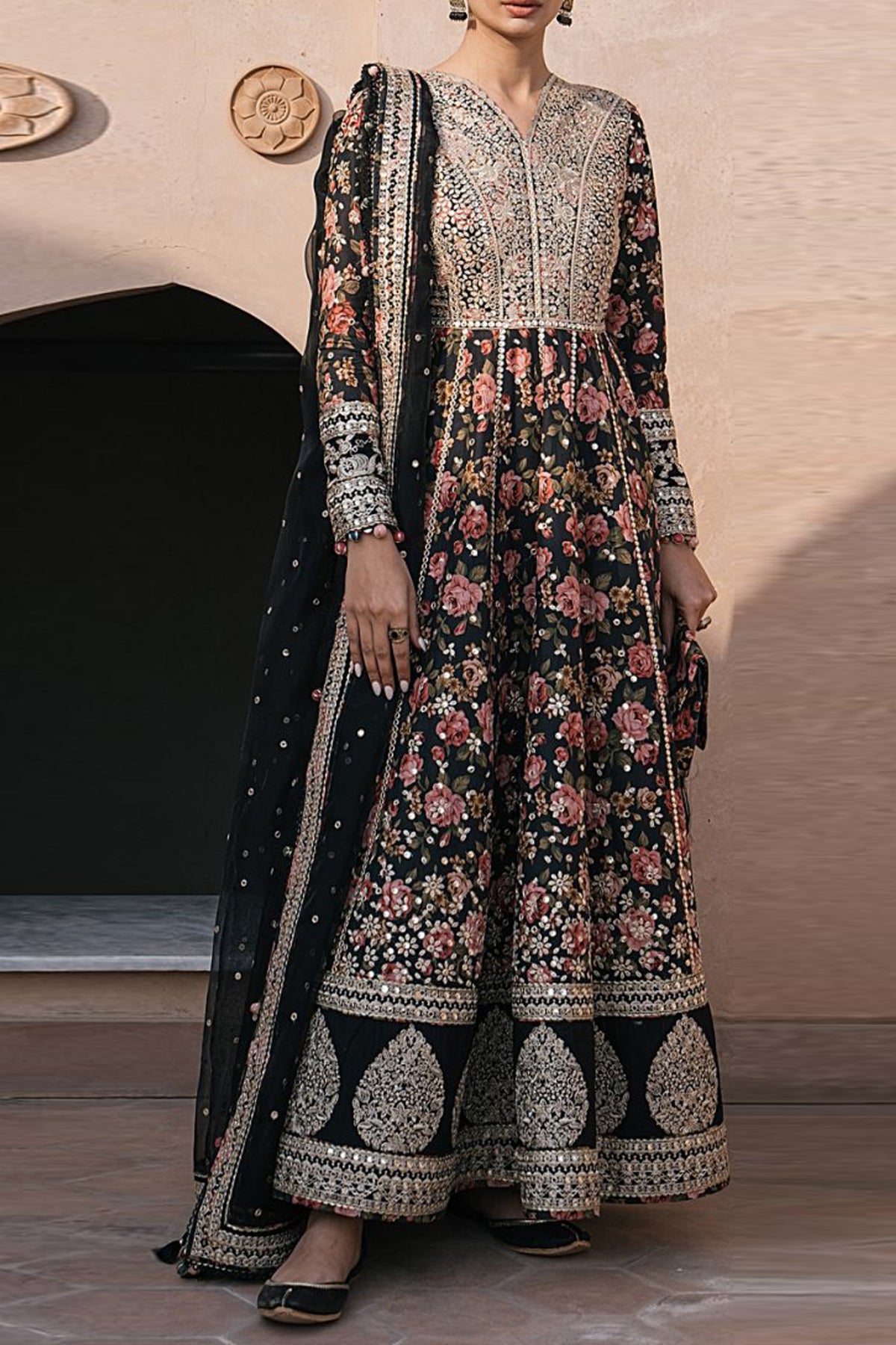 Shahkaar by Jazmin Unstitched 3 Piece Luxury Eid Festive Lawn Collection'2024-SLD-02