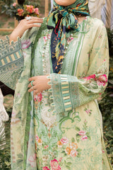 Adan's Print By Nafia Atta Unstitched 3 Piece Digital Printed Lawn Collection'2024-D-02