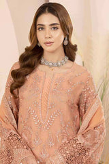 Pareesa By Lavish Premium Unstitched 3 Piece Luxury Chiffon Collection'2024-D-02