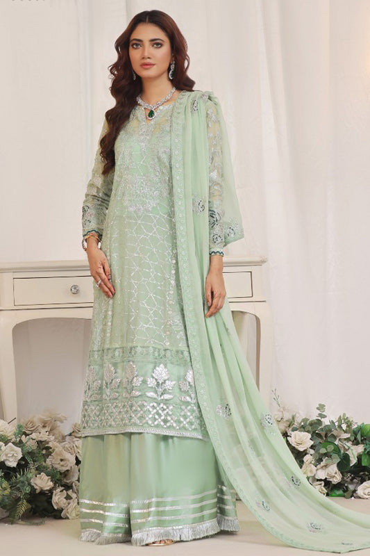 Inaya By Soghat Unstitched 3 Piece Luxury Chiffon Collection'2024-D-02