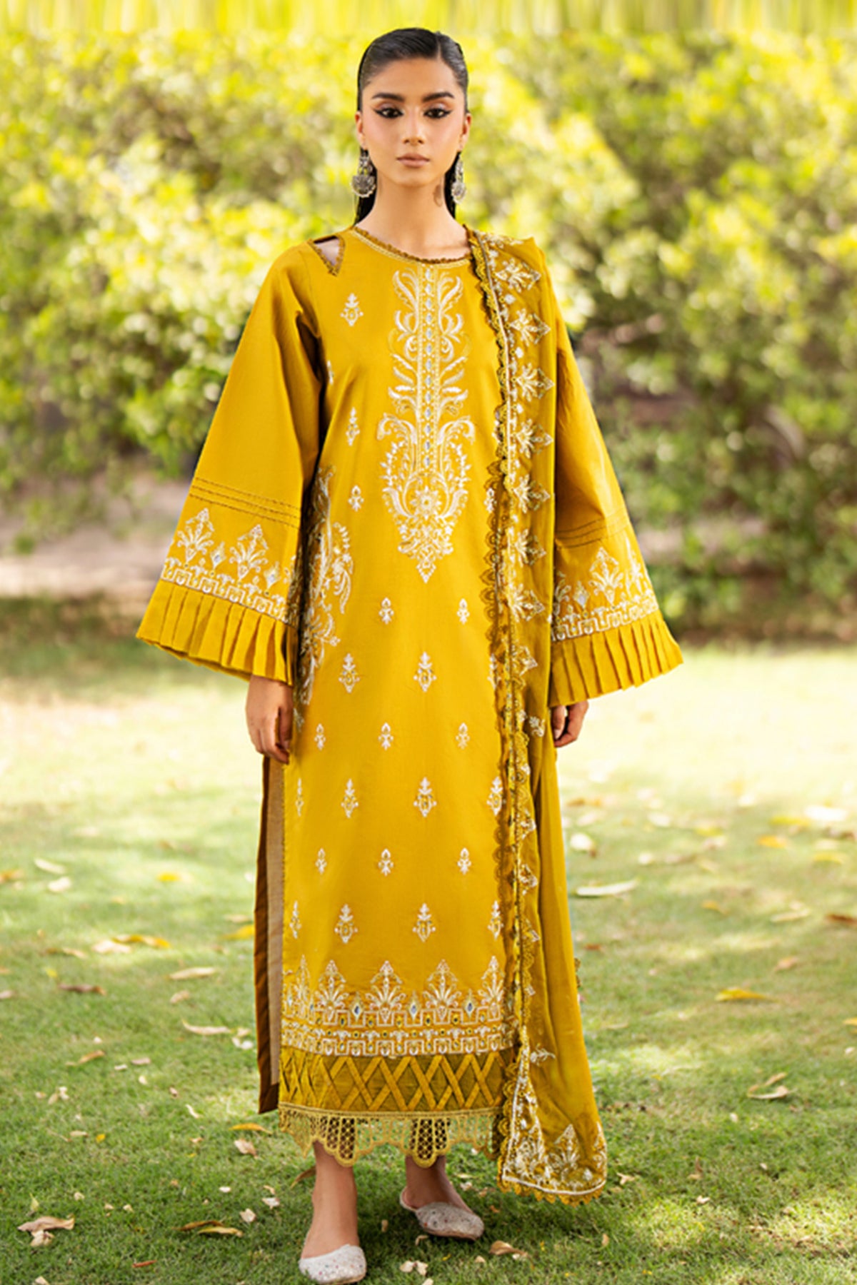 Selin By Humdum Unstitched 3 Piece Emb Lawn Collection-D-03