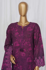 Sada Bahar Stitched 3 Piece Laser Cutwork Chikankari Vol-01 Collection'2024-D-03-A-Purple