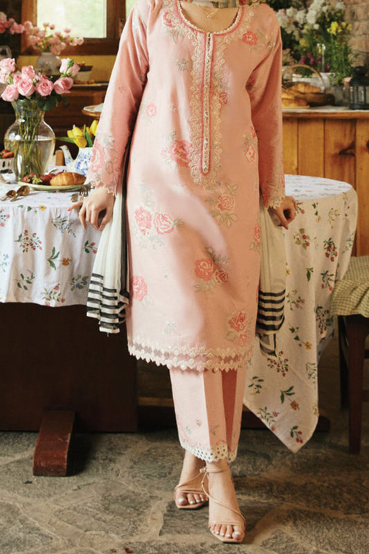 Coco By Zara Shah Jahan Unstitched 3 Piece Emb Lawn Vol-02 Collection'2024-D-03-B-Mirea