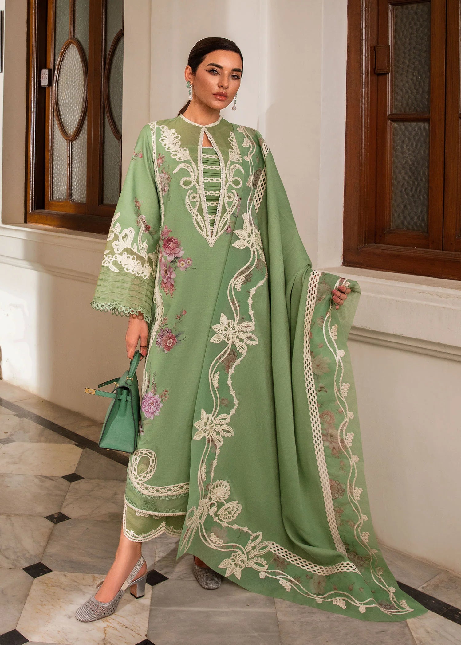 Aaleen by Crimson Unstitched 3 Piece Winter Collection'2024-D-03-Gulbaan