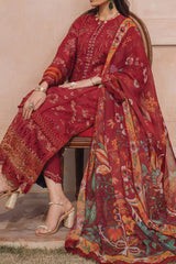 Farozaan By Xenia Unstitched 3 Piece Emb Printed Lawn Collection'2024-D-03-Zeba
