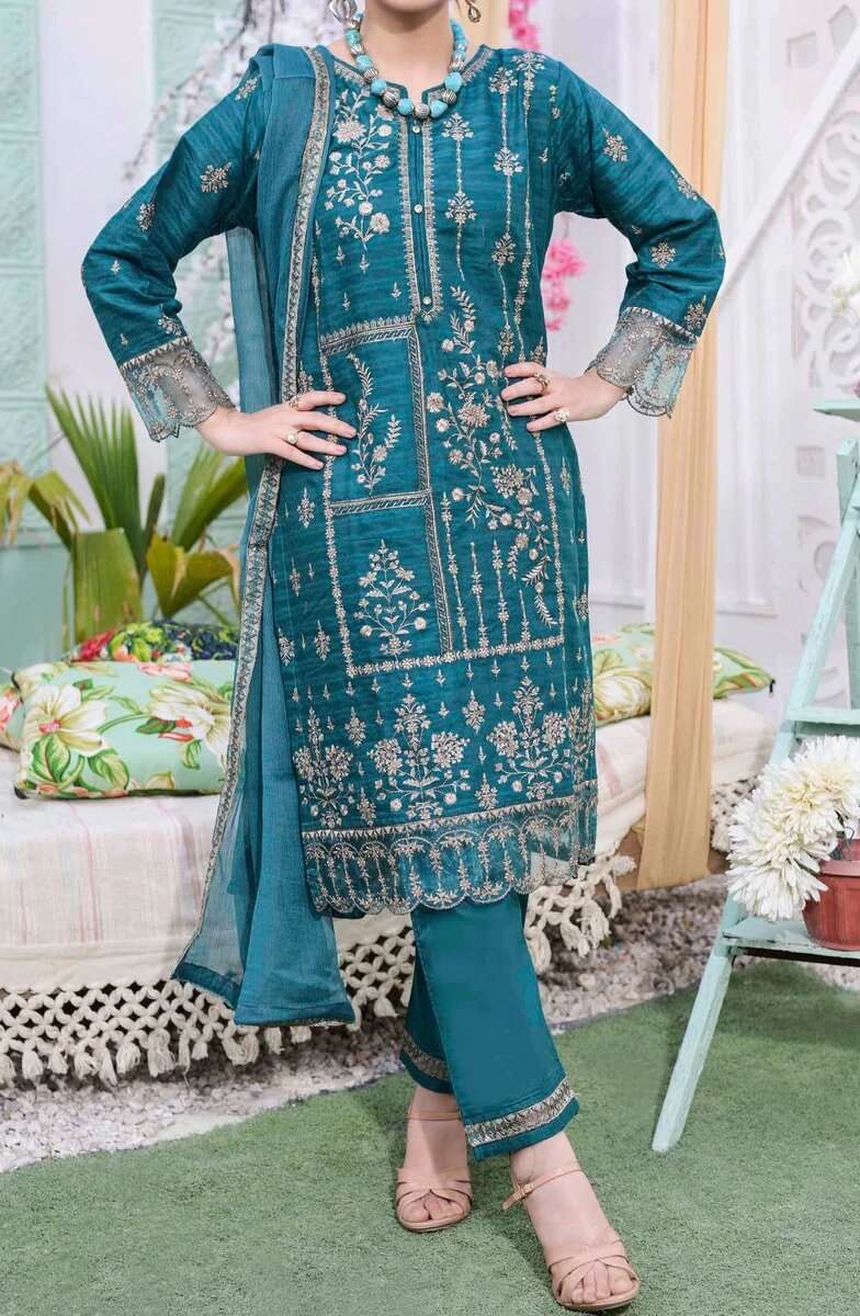 Aainahh by Amna Khadija Stitched 3 Piece Lawn Vol-17 Collection'2022-D-03