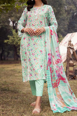 Mahee's by Riaz Arts 3 Piece Unstitched Chikankari Lawn Collection'2024-MC-03