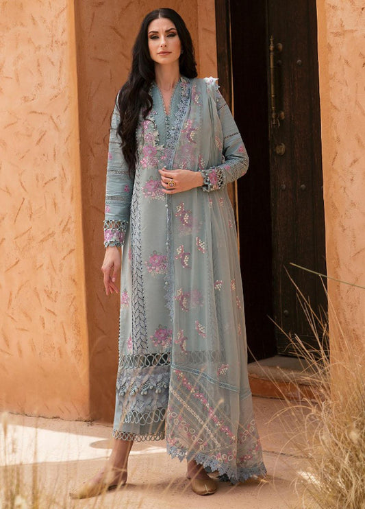 Rezene by Republic Unstitched 3 Piece Summer Lawn Vol II Collection'2023-D-04-A