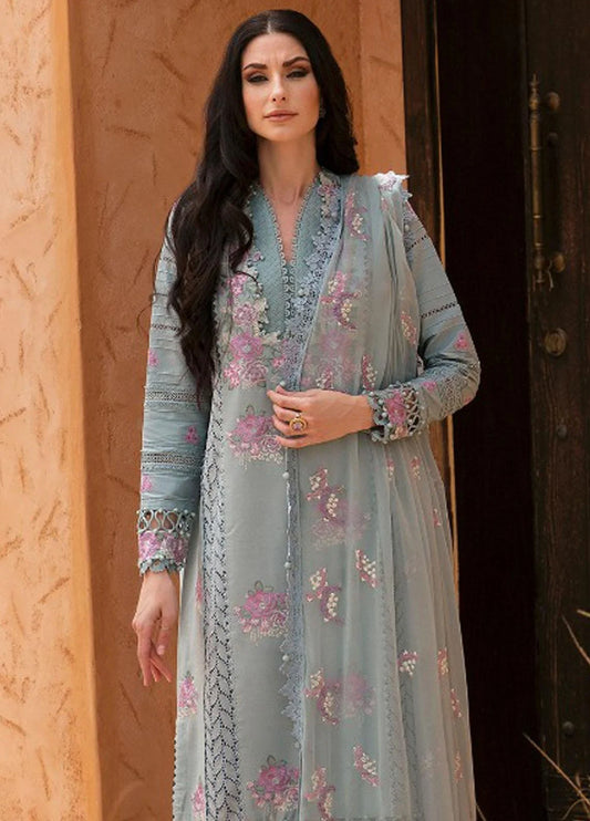 Rezene by Republic Unstitched 3 Piece Summer Lawn Vol II Collection'2023-D-04-A