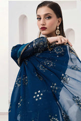 Savoir By Sahane Unstitched 3 Piece Luxury Formals Collection'2024-D-04-Ashen