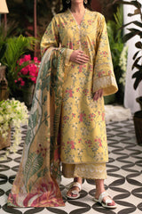 Afsanah by Seran Unstitched 3 Piece Lawn Spring Summer Collection'2024-D-04-Nehan