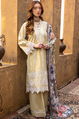 Adan's Libas Unstitched 3 Piece Spring Summer Lawn Collection'2024-D-04