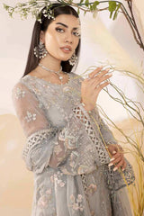 Pareesa By Lavish Premium Unstitched 3 Piece Luxury Chiffon Collection'2024-D-04