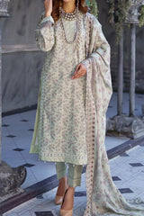 Cutwork Bliss By Al Zohaib Unstitched 3 Piece Lawn Vol-02 Collection'2024-D-04
