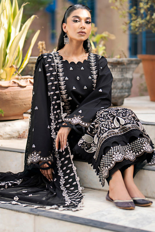 Selin By Humdum Unstitched 3 Piece Emb Lawn Collection-D-05