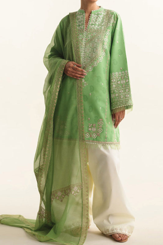Coco By Zara Shah Jahan Unstitched 3 Piece Emb Lawn Vol-02 Collection'2024-D-05-A-Dinara