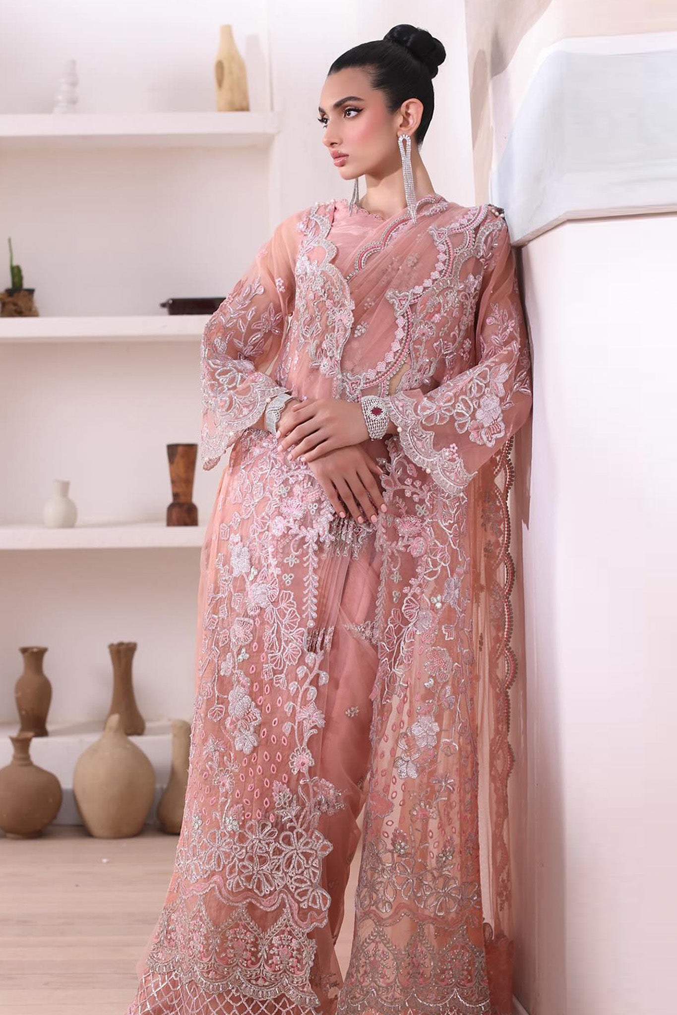 Chiffon De Luxe By Noor Saadia Asad Unstitched 3 Piece Luxury Formals Collection'2024-D-06-Vera