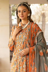 Mahee's Sehar By Riaz Arts Unstitched 3 Piece Printed Chikankari Lawn Collection'2025-D-06