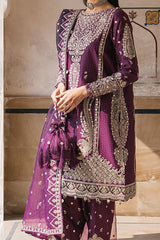 Shahkaar by Jazmin Unstitched 3 Piece Luxury Eid Festive Lawn Collection'2024-SLD-06